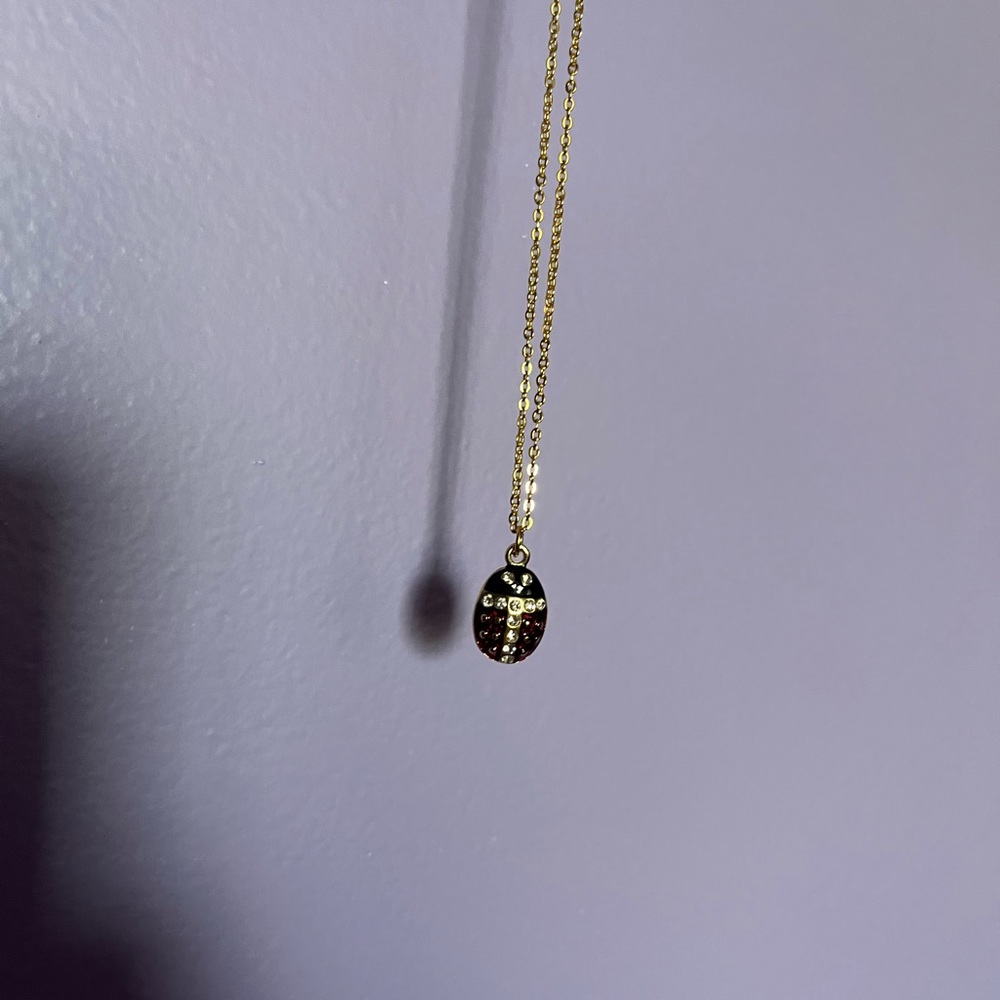 Ladybug necklace - Picture 2 of 3